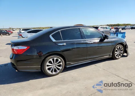 2013 Honda Accord Touring из США, поврежденный, VIN 1HGCR3F93DA042481